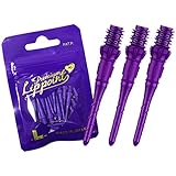 L-Style Premium Lippoint Bag of Dart Tips Extra Strong and Durable - Purple