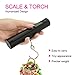 Global-store Digital Portable Luggage Scale Suitcase Scale Travel Scale 40kg/10g with 8 LED Flashlight Torch Handing Hook Weighing Scale with Tare for Traveling
