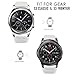 Midenso Bands for Samsung Gear S3 Frontier/Classic/Moto 360 2nd Gen 46mm Watch Silicone Bracelet, Sports Silicone Band Strap Replacement Wristband for Samsung Gear S3 Frontier / S3 Classic (White)