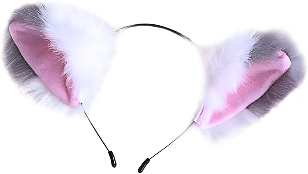 dressfanCat Ear Headband Hair Hoop Womens Girls Hair Bands Cute Hair Accessories for Party Decoration Costume Dressing Parties