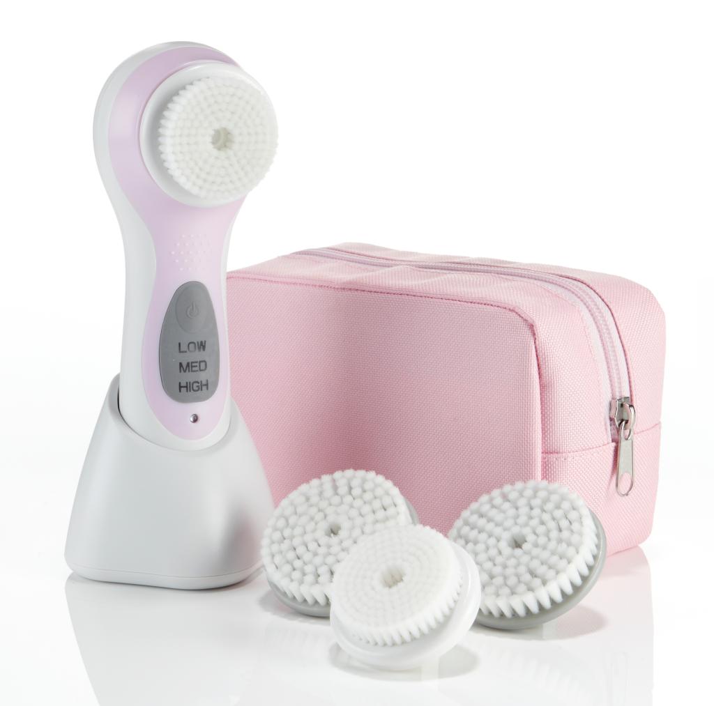 Conair True Glow Sonic Facial Skincare System, Pink Beauty