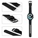 ANCOOL Compatible Gear Sport Band Replacement 20mm Silicone Watch Band Compatible Gear Sport/Galaxy Watch (42mm)/Ticwatch E/Ticwatch 2/Vivoactive 3 Watch - Large Black
