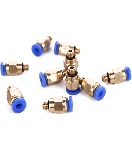 Festo 153047 QSL-1/4-6 Push-in/Threaded L-Fitting, Nickel