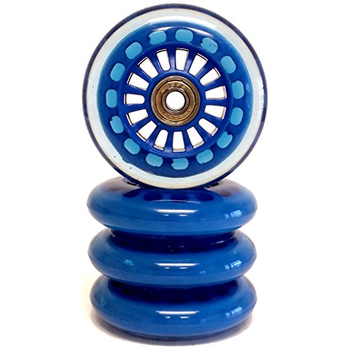 Wiggle Car Polyurethane Replacement Wheels Royal Blue Pricepulse