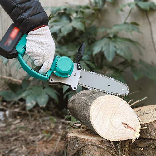 TXOZ Hand Akku-Kettensäge, Schneiden Einstellbare Schnittgeschwindigkeit for Holz, Baum- und Garten, Akku und Ladegerät… – Bild 4