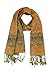 Paskmlna Border Pattern Double Layered Reversible Woven Pashmina Shawl Scarf Wrap Stole (#13)