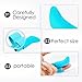 AKStore Waterproof 7 Speed Mini Finger Massager - Female Personal Massager - Trigger Point Electric Massagers - Muscle Self Massage Tools(Blue)