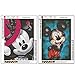 2 Pack 5D Diamond Painting Kits Full Drill Diamond Embroidery Cartoon Pattern Mickey and Minnie 12x16 inch (A)