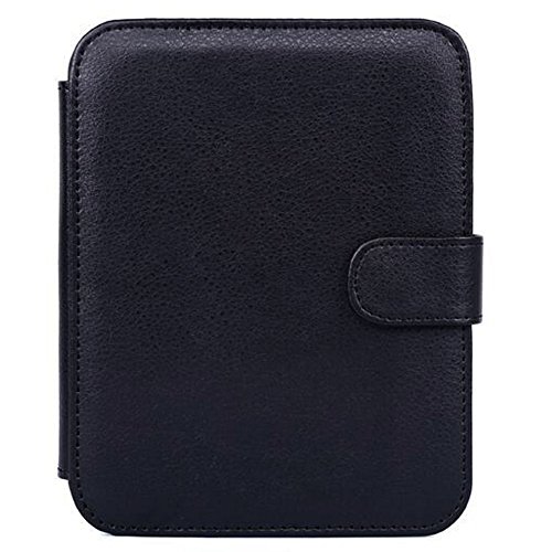Thosdt® Ultra Slim Thin PU Leather Cover Sleeve Case for Barnes & Noble Nook 2 / 3 Case for Nook Simple Touch Nook Glowlight (BLACK) - Thumbnail 4