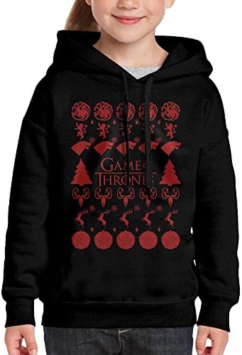 UTSTE Christmas Game Of Thrones Hoodies For Girls Youth Sweatshirt X-Large