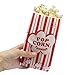 1 oz Popcorn Bags 100pcs Red and White Stripes Paper Bags