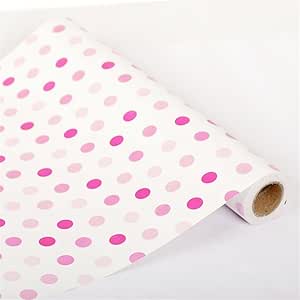 Papel de contacto decorativo con diseño de lunares, autoadhesivo, para