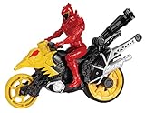 Power Rangers Dino Super Charge - Dino Stunt Bike with 5