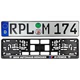 Bmw M Power German Euro License Plate And Frame Package Plate Frame Mounting Screws Olecveryanov
