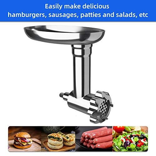 X Home Meat Grinder Attachment for KitchenAid Stand Mixer, Includes