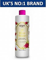 ICAN LONDON Rose Water 100% Natural Hydrating Purifying 2 x 500ml view 8