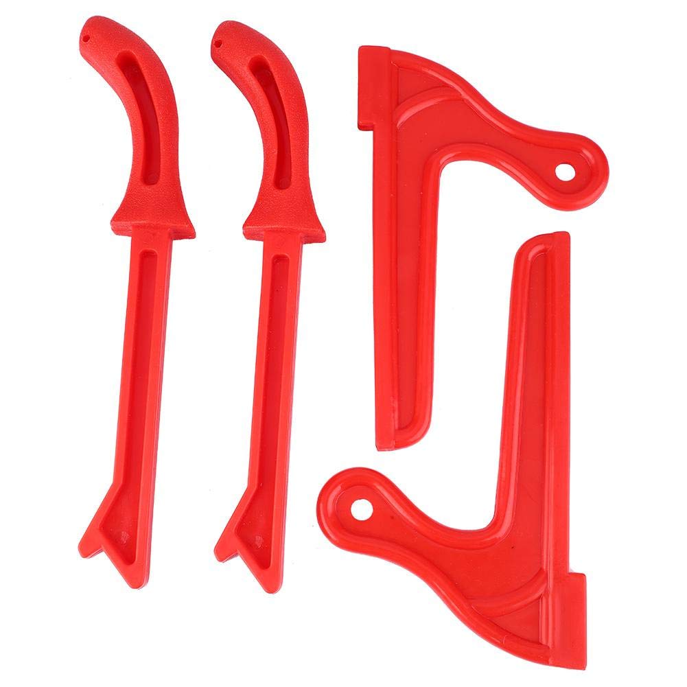 4Pcs Push Block,Table Saw Push Block,Safety Plastic Woodworking Protective Hand Saw Push Sticks,Safe and Convenient to Run on Table Saw(B)