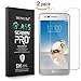 BONUM Anti Scratch Hd Ultra Clear 9H Hardness 2.5D Tempered Glass Screen Protector For LG Aristo/LG V3/LG Lv3 - 2 Piece