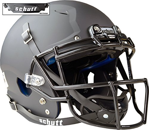 image for Schutt Vengeance Pro Adult Football Helmet, Matte Black/Blackout