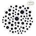 DECORA 20mm-40mm 78PC Plastic Wiggle Googly Eyes Self Adhesive for Christmas DIY Scrapbooking Crafts