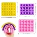 BAKHUK Puppy Dog Paw and Bone Silicone Candy Mold,FineGood Reusable Silicone Molds for Making Candies,Chocolate,Ice Cubes and Biscuits. (20 Cavity,3pcs)