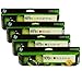 HP 970XL & 971XL Four Pack Black & Color Ink Cartridges (1 Black, 1 Cyan, 1 Magenta, 1 Yellow)