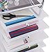 Giantex 10 Drawer Rolling Storage Cart Scrapbook Paper Office School Organizer (Clear)