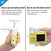 Vmotal Kids Waterproof Camera with 2.0 Inch LCD Display 8MP HD Kids Underwater Camera Camcorder for Boys Girls Gift (Yellow)