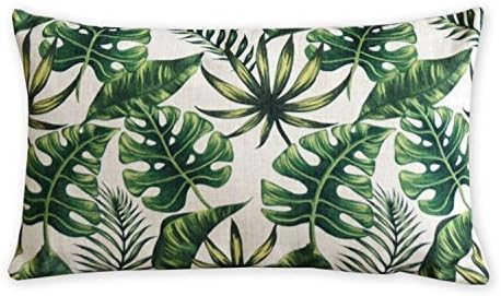 Tropical plants and flamingos Cotton Linen Pillowcase American art Cushion Decorative Pillows Home Decor Sofa Throw Pillow Cover Almofada