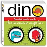 Dino : Apprends à compter avec des dinosaures rigolos by