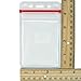 Heavy Duty Vinyl Vertical Badge Holder with Resealable Top Sold Individually