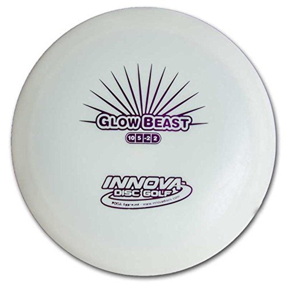 Innova Disc Golf Glow DX Beast Golf Disc, 165-169gm (Colors may vary)