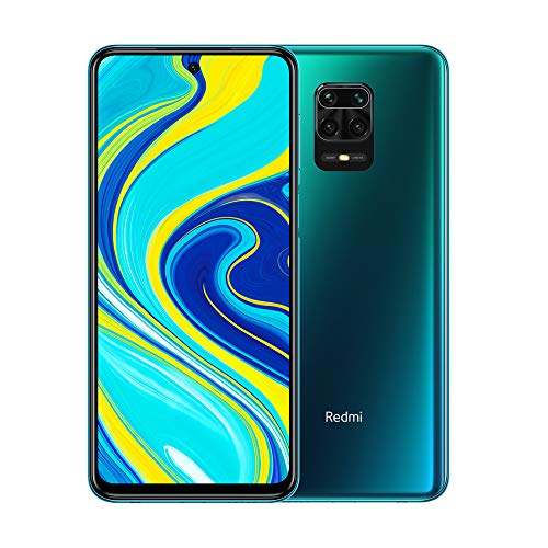 Xiaomi Redmi Note 9S Smartphone, 4GB RAM+64GB ROM, Snapdragon 720G, 6.67”FHD+DotDisplay, 48MP cámara cuádruple AI,Batería de 5020mAh, Carga rápida de 18W, Azul