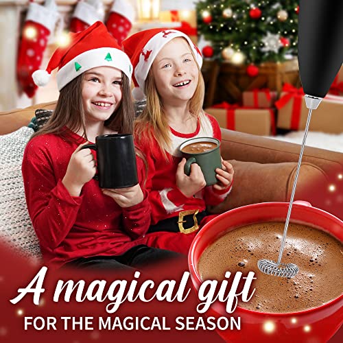 Zulay Milk Boss (Batteries Included) Milk Frother Electric Foam Maker