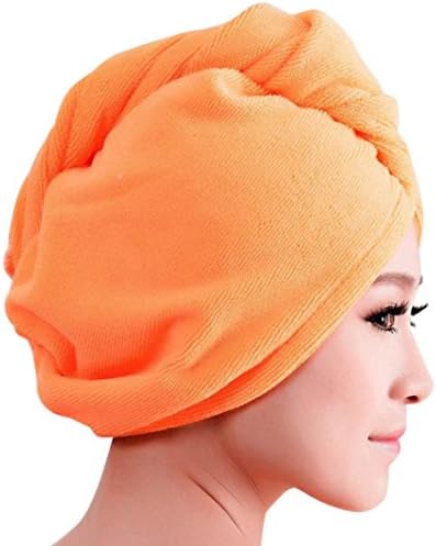 Womens Microfiber Bath Towel Hair Dry Hat Cap Quick Drying Muranba