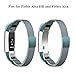SWEES Metal Bands Compatible Fitbit Alta, Fitbit Alta HR & Fitbit Alta Ace, Milanese Stainless Steel Replacement Accessories Small Large for Women Men, Silver, Black, Rose Gold, Colorful, Champagne