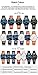 OLEVS His and Hers Couples Quartz Watch,Business Casual Fashion Analog Wrist Watch Classic Calendar Date Window, Waterproof 30M Water Resistant Comfortable Leather Watches