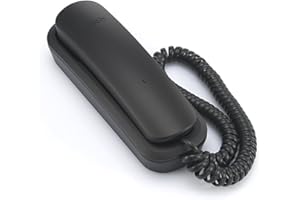 VTech Trimstyle Corded Telephone (CD1103), Black