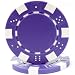 Trademark Poker 100 Striped Chip, 11.5gm, Purple primary