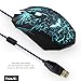 HAVIT HV-MS691 Ergonomic Wired Gaming Mouse,2400 DPI,7 Smoothing LED Colors, 6 Buttons