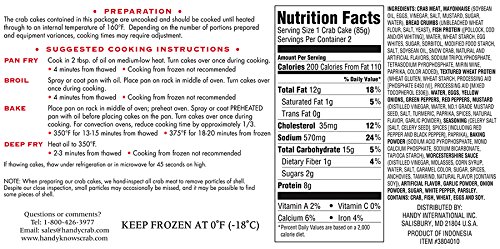 3 oz. Crab House Crab Cakes (2 ct.)