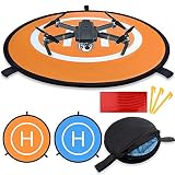 KINBON Drone Landing Pads, Waterproof 30'' Universal Landing Pad Fast-fold Double Sided Quadcopter Landing Pads for RC Drones Helicopter DJI Spark Mavic Pro Phantom 2/3/4 Pro Inspire 2/1 3DR Solo