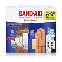 Band-Aid Brand Adhesive Bandages Variety Pack, 120 Count