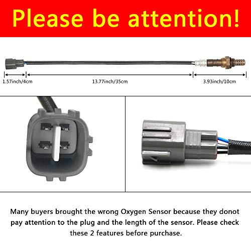 O2 Oxygen Sensor Replaces# 234-4622 13355 Fits 1995-2002 Toyota Corolla, 1998-2002 Chevrolet Prizm, 1994-2015 Toyota Camry - Thumbnail 2