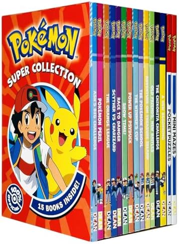 Pokemon Super Collection Series Books 1-15 Box Set: Tracey West
