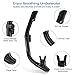 OMYAFL Snorkel Set, Anti-Leak Snorkel Mask,Anti-Fog Panoramic Scuba Mask,Dry Top Snorkel + Carry Bag for Adult Snorkeling or Diving