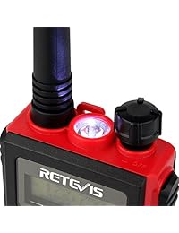 Retevis RT5   Radios de doble correa de larga distancia Walkie Talkies VHF UHF 128 CH VOX FM (2 unidades)