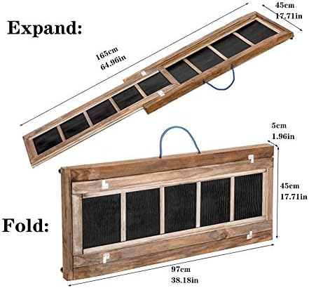 ペットステップ階段 大型犬到着車用伸縮性ペットラダー ワイドペットスロープポータブル屋外折りたたみステップスツール階段高45cm 滑り止め B08rdc7y 6 153円 人気海外一番 100 品質保証 全品送料無料 即日出荷 Sale開催中