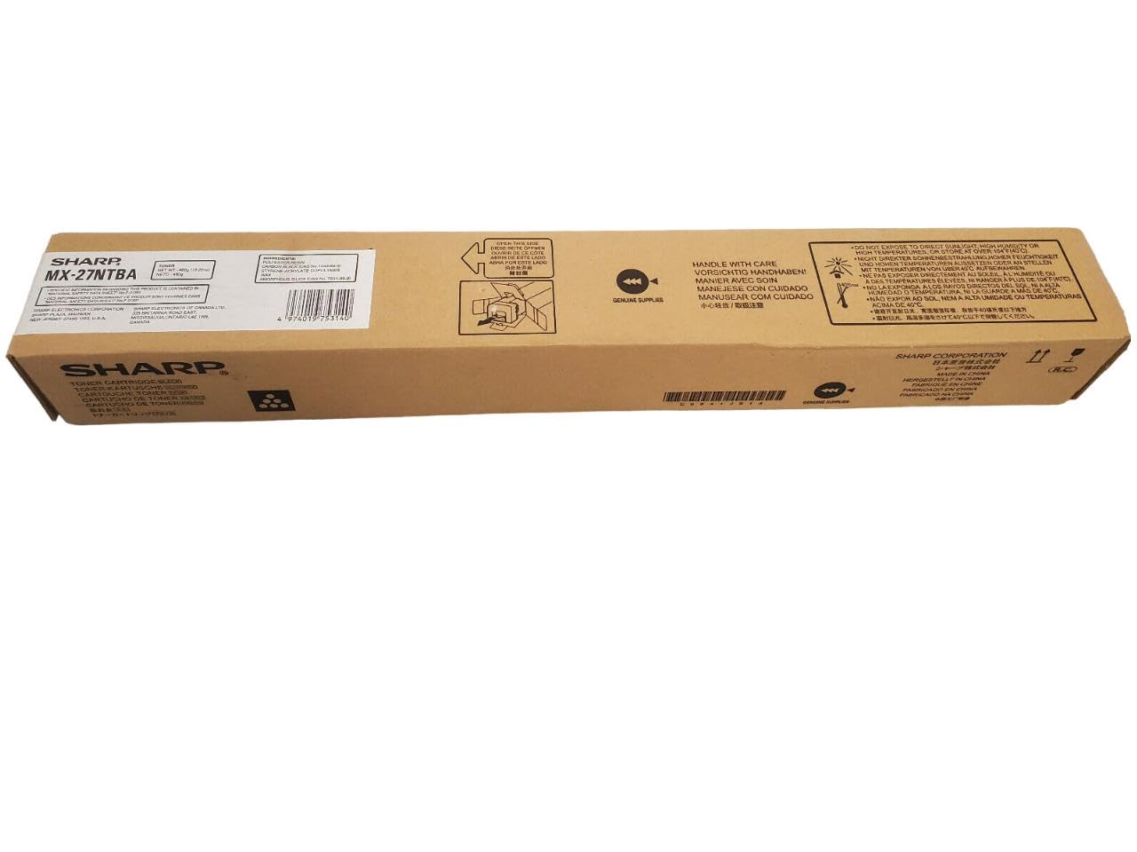 Sharp MX27GTBA - Toner cartridge - 1 x black - 18000 pages