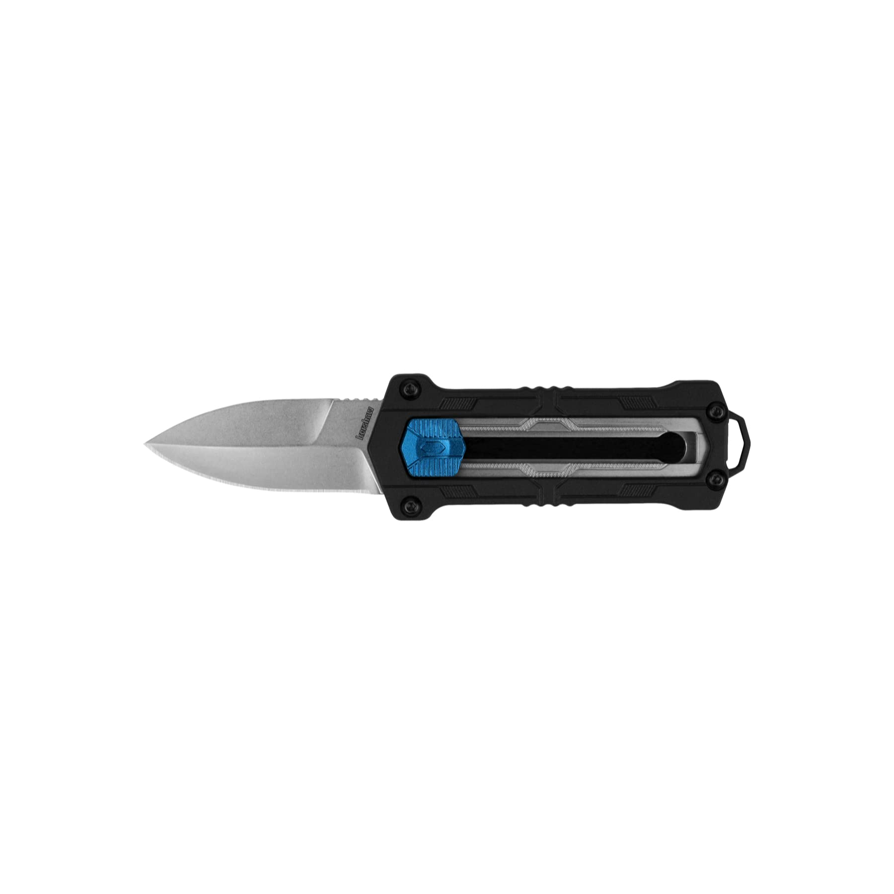 Photo 1 of Kershaw Kapsule EDC Pocket Knife, 1.9" Spear Point Blade, Manual Opening, Sliding Button Lock,Black